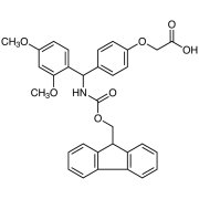 4-[(2,4-Dimethoxyphenyl)[(9H-fluoren-9-ylmethoxy)carbonylamino]methyl]phenoxyacetic Acid >98.0%(T)(HPLC) - CAS 126828-35-1