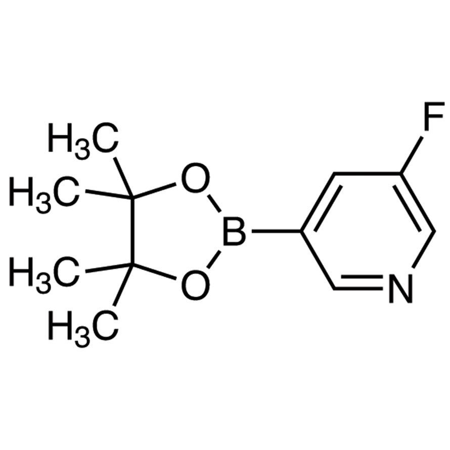 3-Fluoro-5-(4,4,5,5-tetramethyl-1,3,2-dioxaborolan-2-yl)pyridine >98.0%(GC)(T) - CAS 719268-92-5