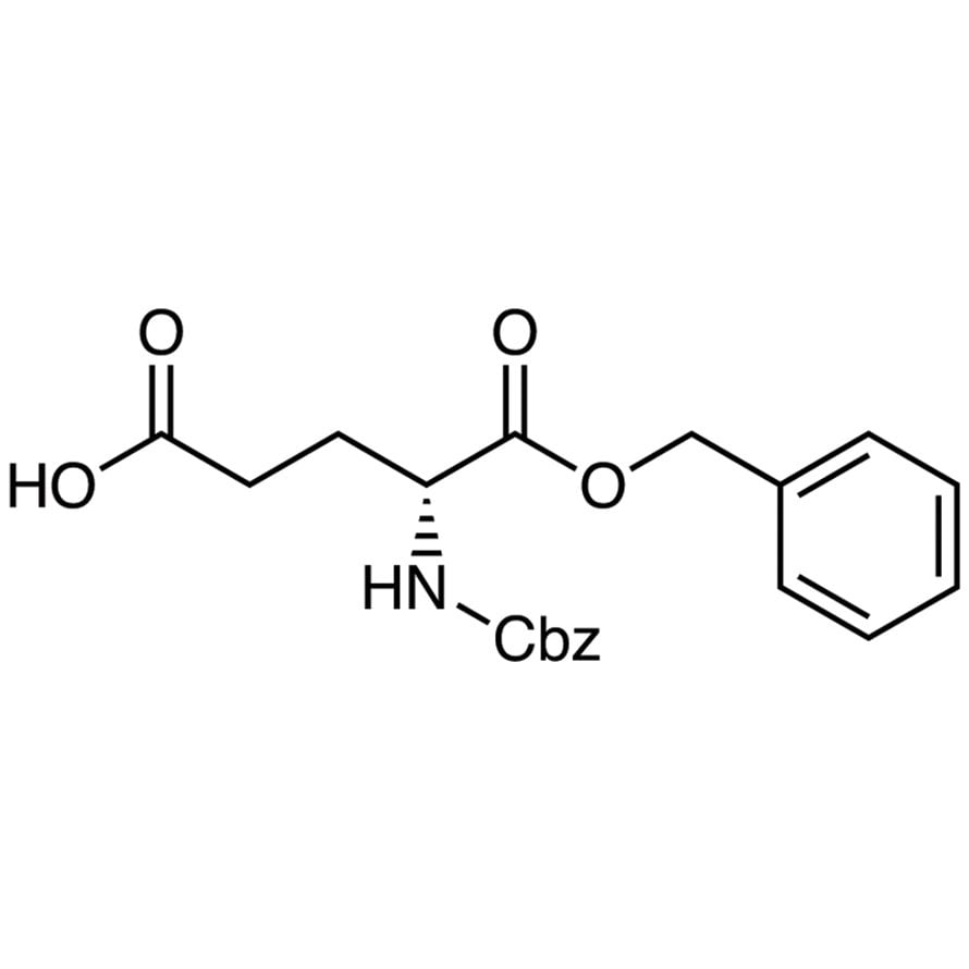 1-Benzyl N-Benzyloxycarbonyl-D-glutamate >98.0%(T)(HPLC) - CAS 65706-99-2