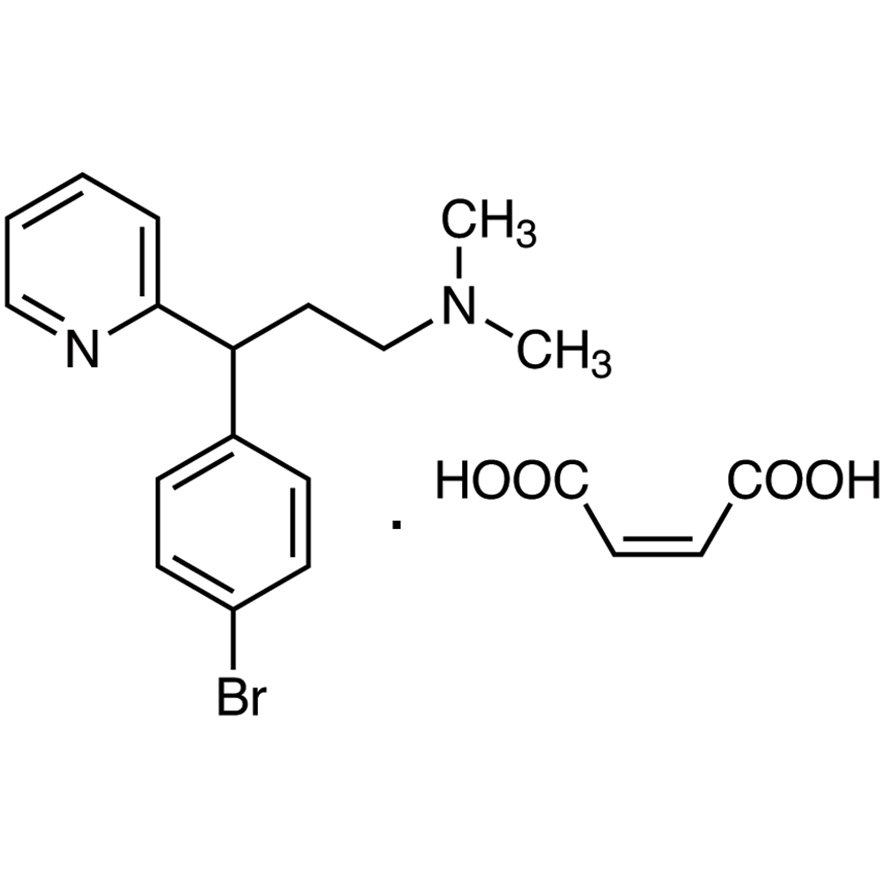 Brompheniramine Maleate >98.0%(T)(HPLC) - CAS 980-71-2
