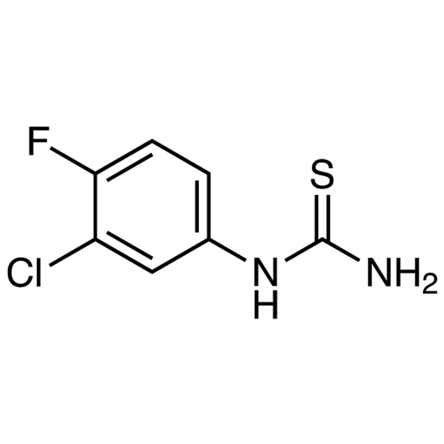 (3-Chloro-4-fluorophenyl)thiourea >98.0%(HPLC) - CAS 154371-25-2