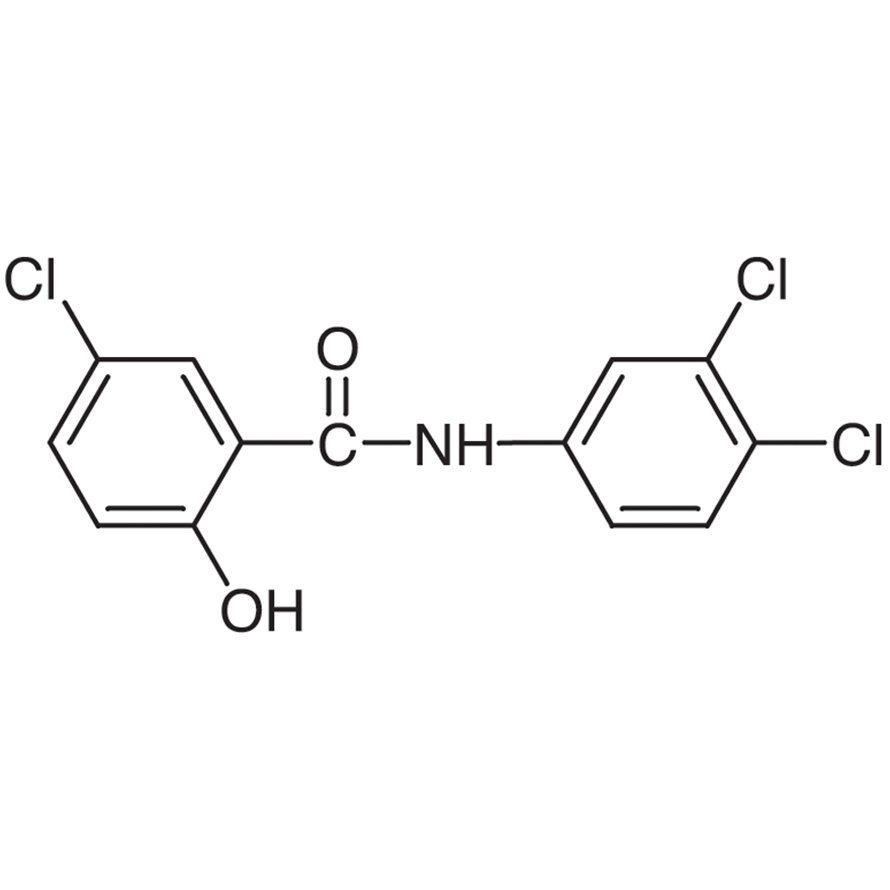 3',4',5-Trichlorosalicylanilide >98.0%(T) - CAS 642-84-2
