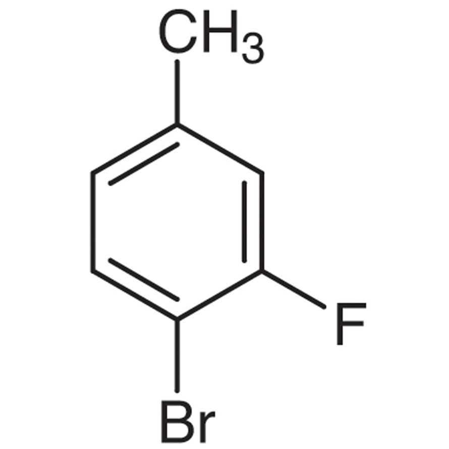 4-Bromo-3-fluorotoluene >94.0%(GC) - CAS 452-74-4