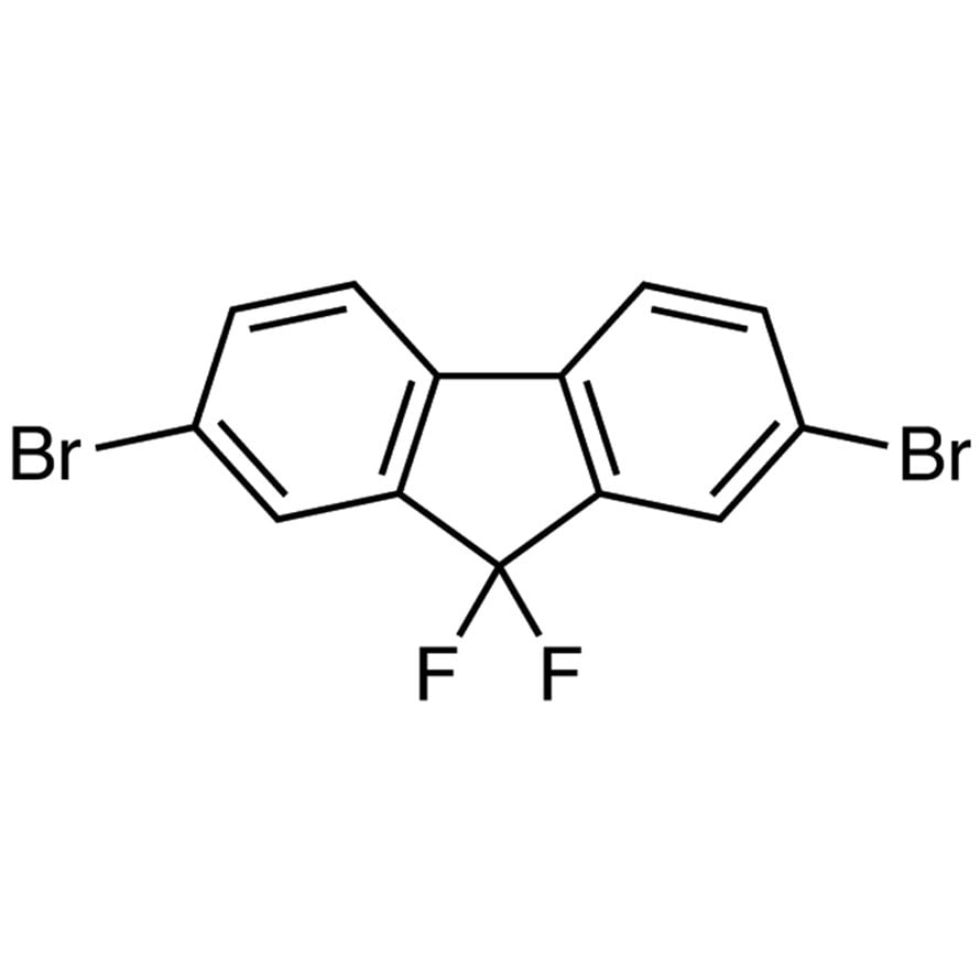 2,7-Dibromo-9,9-difluorofluorene >97.0%(GC) - CAS 1229603-71-7