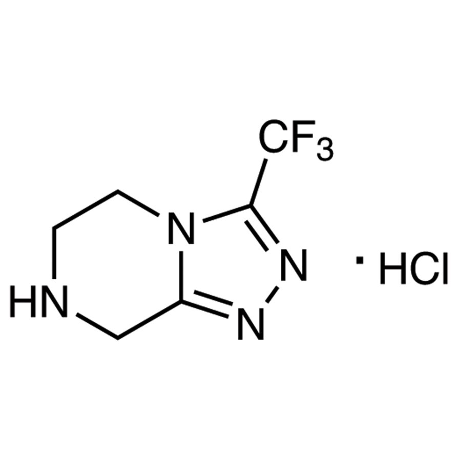 3-(Trifluoromethyl)-5,6,7,8-tetrahydro-[1,2,4]triazolo[4,3-a]pyrazine Hydrochloride >98.0%(HPLC) - CAS 762240-92-6