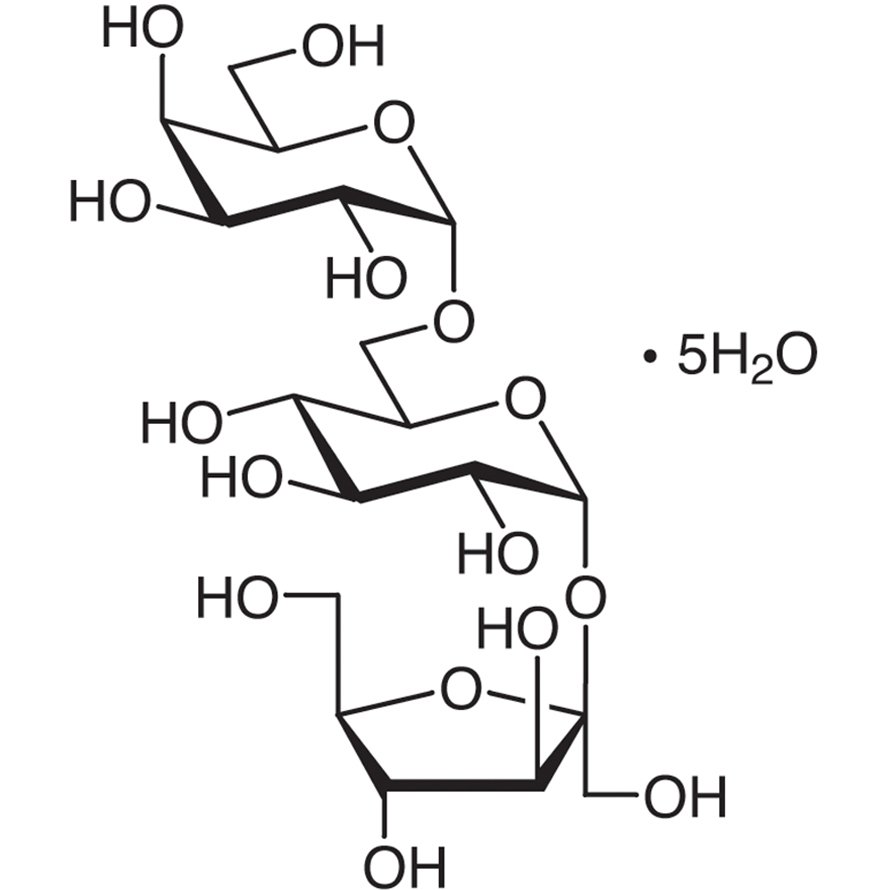 D-(+)-Raffinose Pentahydrate >98.0%(HPLC) - CAS 17629-30-0