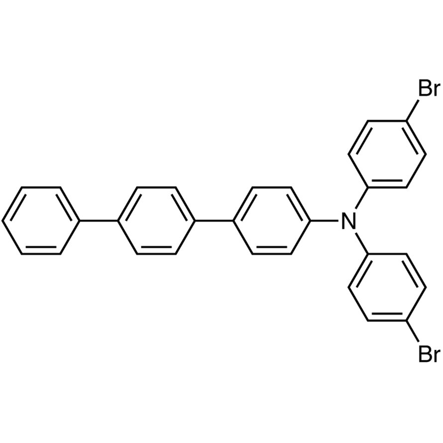 N,N-Bis(4-bromophenyl)-[1,1':4',1''-terphenyl]-4-amine >97.0%(HPLC)(N) - CAS 2205054-16-4
