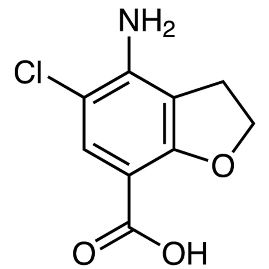 4-Amino-5-chloro-2,3-dihydrobenzofuran-7-carboxylic Acid >97.0%(T)(HPLC) - CAS 123654-26-2