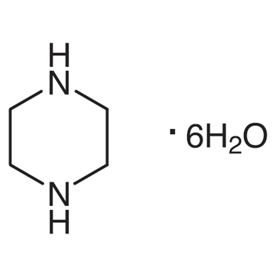 Piperazine Hexahydrate >98.0%(GC)(T) - CAS 142-63-2