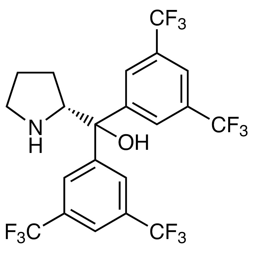 (R)-Bis[3,5-bis(trifluoromethyl)phenyl](pyrrolidin-2-yl)methanol >98.0%(GC) - CAS 948595-00-4