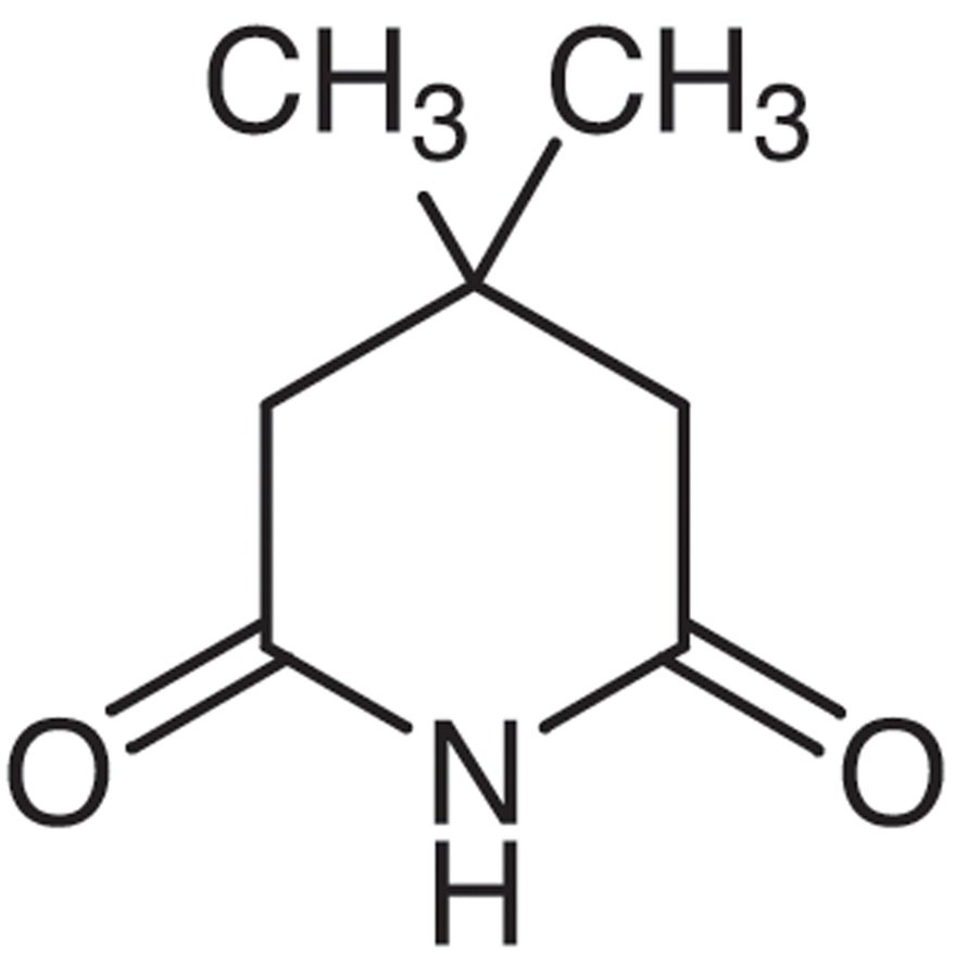 3,3-Dimethylglutarimide >95.0%(N) - CAS 1123-40-6