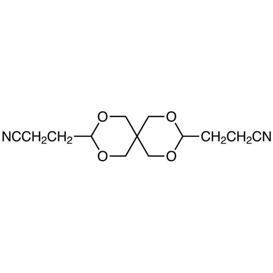 3,9-Bis(2-cyanoethyl)-2,4,8,10-tetraoxaspiro[5.5]undecane >98.0%(GC) - CAS 3058-04-6