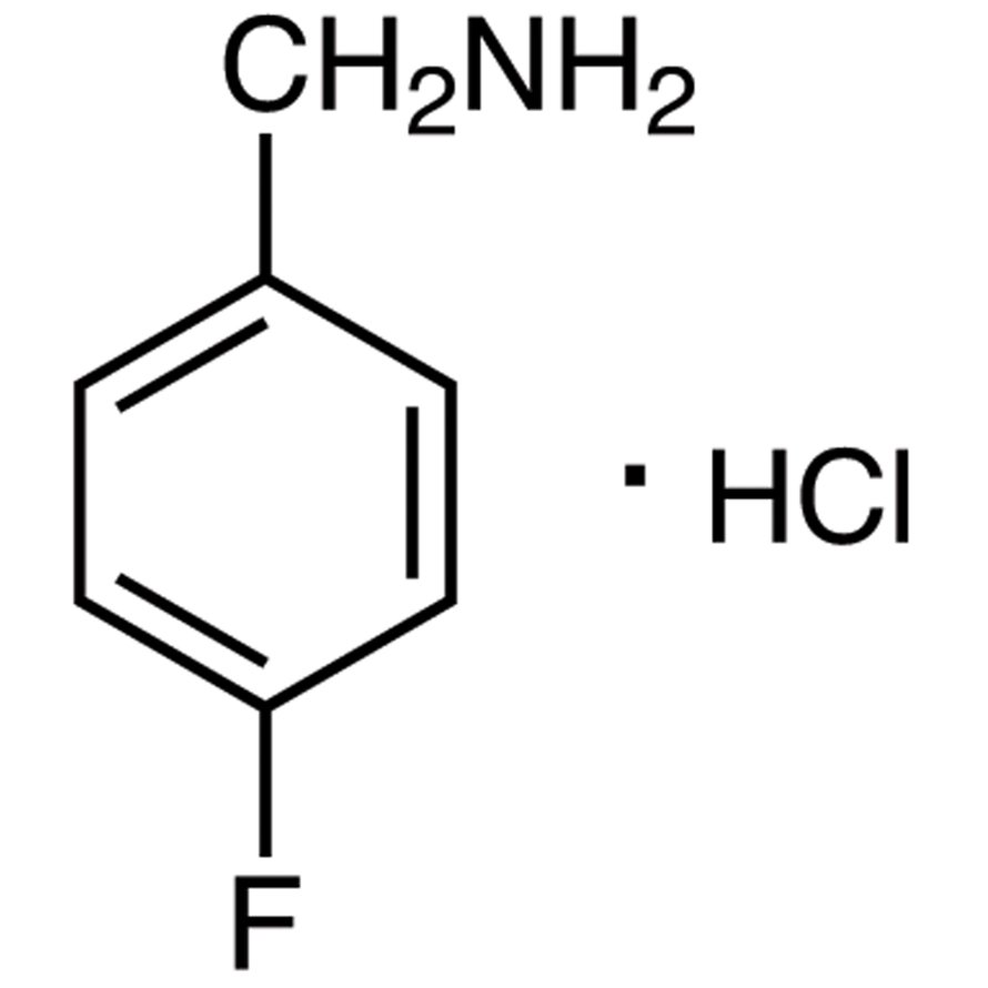 4-Fluorobenzylamine Hydrochloride >98.0%(T)(HPLC) - CAS 659-41-6
