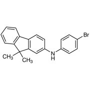 N-(4-Bromophenyl)-9,9-dimethyl-9H-fluoren-2-amine >95.0%(HPLC)(N) - CAS 1644059-09-5
