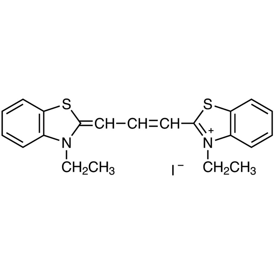 3,3'-Diethylthiacarbocyanine Iodide >98.0%(HPLC)(N) - CAS 905-97-5