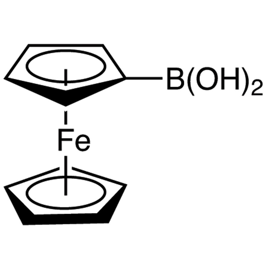 Ferroceneboronic Acid (contains varying amounts of Anhydride) [Cyclic boronating reagent for GC/MS] >98.0%(HPLC) - CAS 12152-94-2