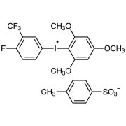 [4-Fluoro-3-(trifluoromethyl)phenyl](2,4,6-trimethoxyphenyl)iodonium p-Toluenesulfonate >97.0%(HPLC) - CAS 1868173-29-8