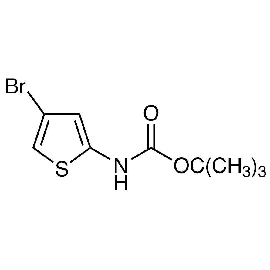 tert-Butyl (4-Bromothiophen-2-yl)carbamate >98.0%(HPLC) - CAS 868387-45-5