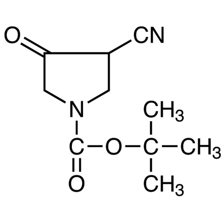 1-tert-Butoxycarbonyl-3-cyano-4-pyrrolidone >98.0%(GC) - CAS 175463-32-8