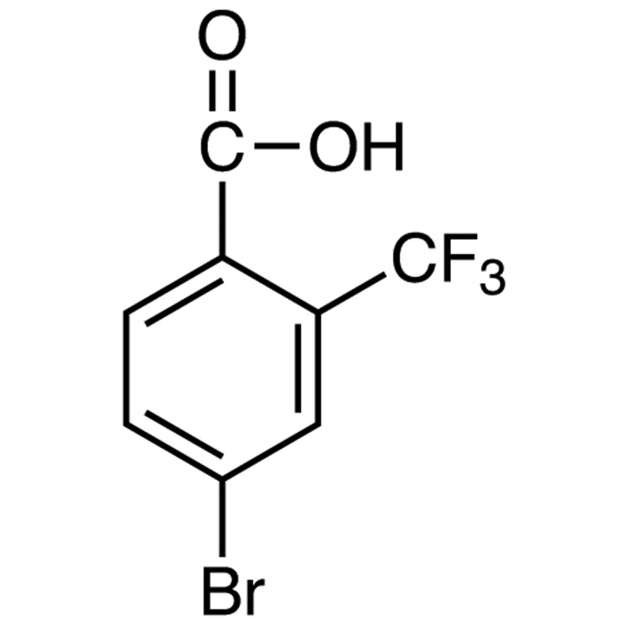4-Bromo-2-(trifluoromethyl)benzoic Acid >98.0%(GC)(T) - CAS 320-31-0