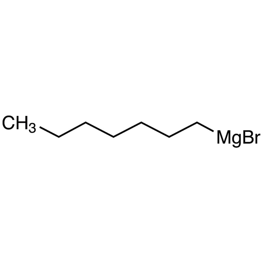 Heptylmagnesium Bromide (21% in Tetrahydrofuran, ca. 1mol/L)  - CAS 13125-66-1