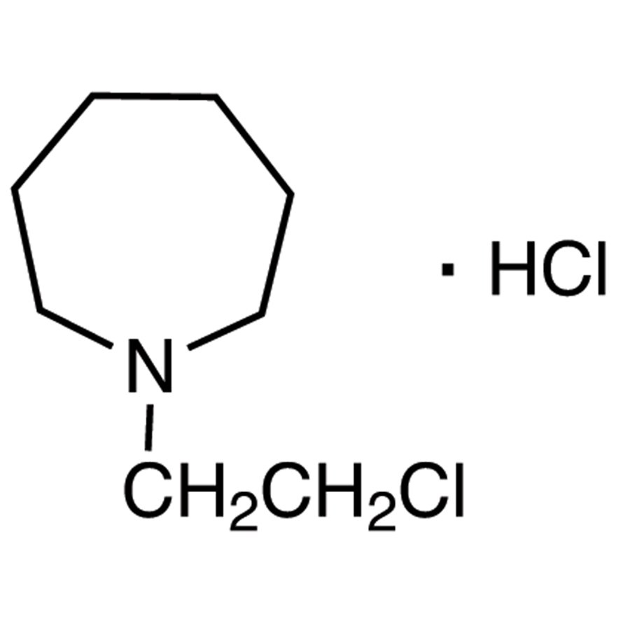 1-(2-Chloroethyl)-1H-hexahydroazepine Hydrochloride >98.0%(T) - CAS 26487-67-2