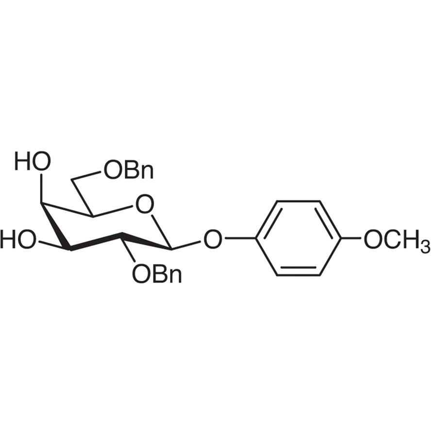 4-Methoxyphenyl 2,6-Di-O-benzyl-β-D-galactopyranoside >98.0%(HPLC) - CAS 159922-50-6