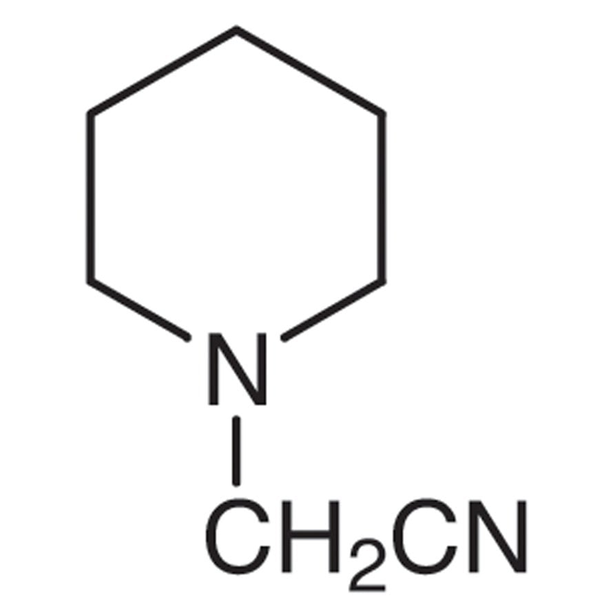 1-Cyanomethylpiperidine >98.0%(GC)(T) - CAS 3010-03-5