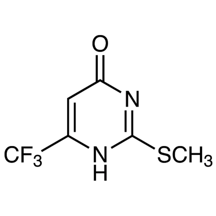 2-(Methylthio)-6-(trifluoromethyl)pyrimidin-4(1H)-one >98.0%(GC) - CAS 16097-62-4