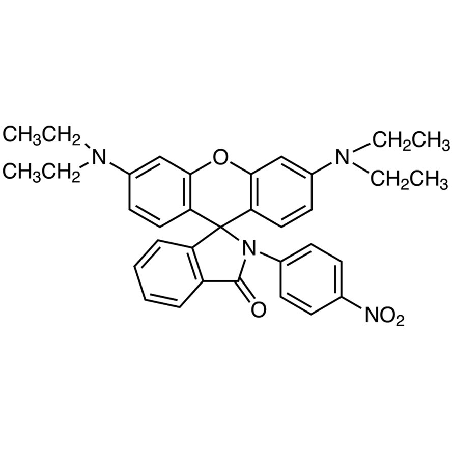 3',6'-Bis(diethylamino)-2-(4-nitrophenyl)spiro[isoindole-1,9'-xanthene]-3-one >98.0%(N) - CAS 29199-09-5