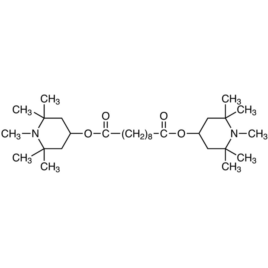 Bis(1,2,2,6,6-pentamethyl-4-piperidyl) Sebacate >95.0%(GC) - CAS 41556-26-7