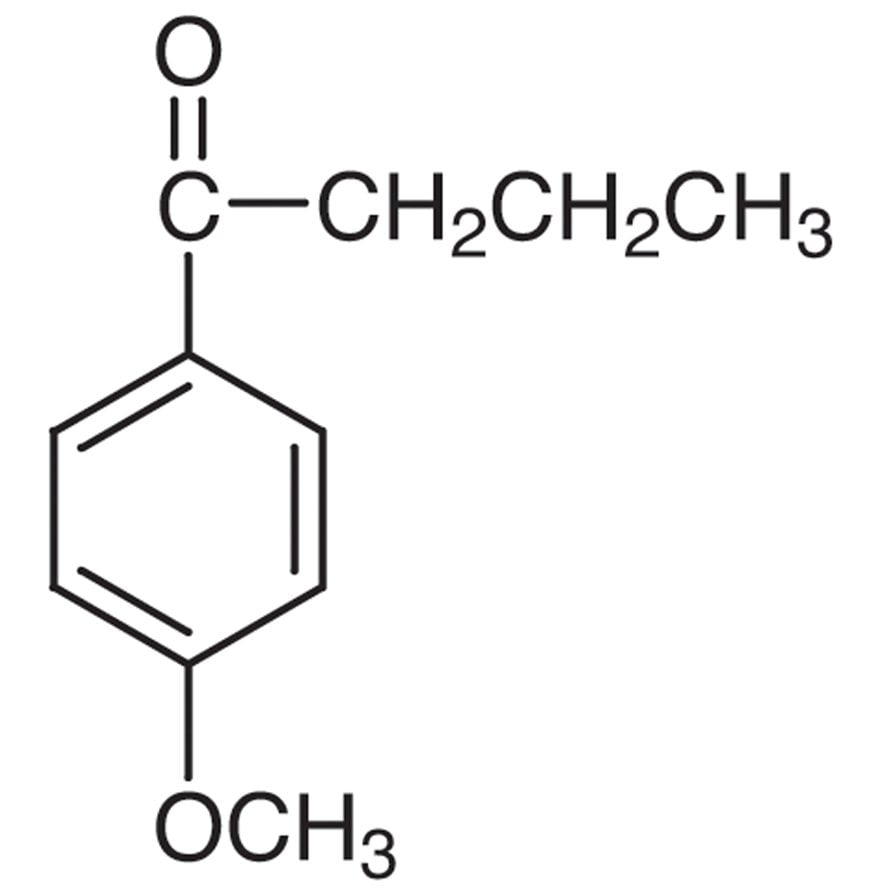 4'-Methoxybutyrophenone >98.0%(GC) - CAS 4160-51-4