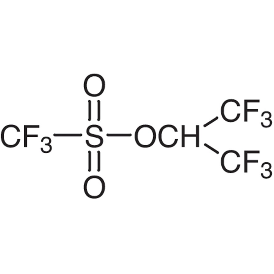 1,1,1,3,3,3-Hexafluoroisopropyl Trifluoromethanesulfonate >97.0%(GC) - CAS 156241-41-7