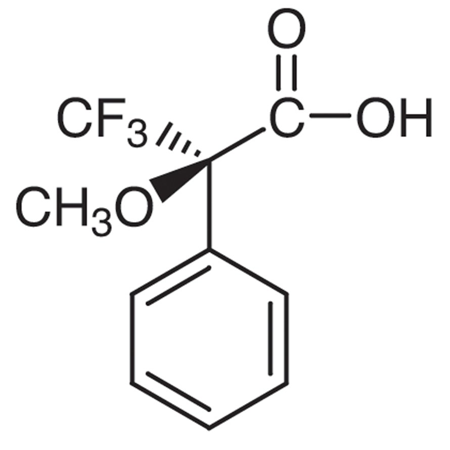 (R)-(+)-α-Methoxy-α-(trifluoromethyl)phenylacetic Acid [Optical Resolving] >98.0%(GC)(T) - CAS 20445-31-2