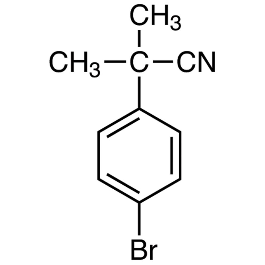 2-(4-Bromophenyl)-2-methylpropanenitrile >95.0%(GC) - CAS 101184-73-0