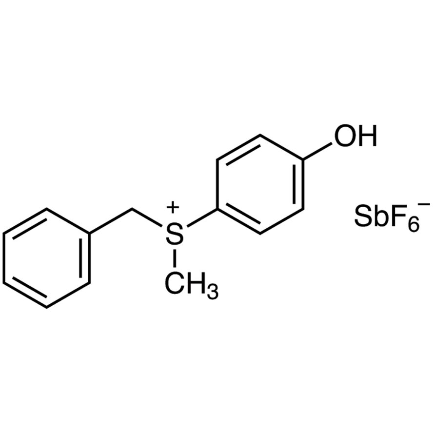 Benzyl(4-hydroxyphenyl)methylsulfonium Hexafluoroantimonate >98.0%(T)(HPLC) - CAS 125662-42-2