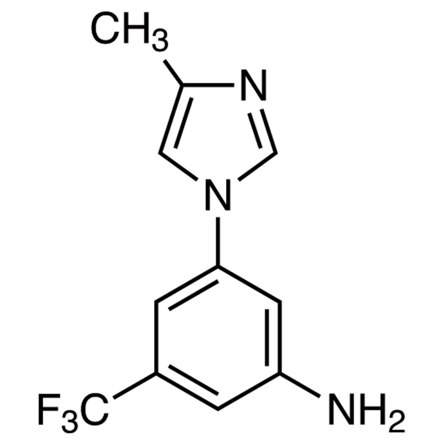 3-(4-Methyl-1H-imidazol-1-yl)-5-(trifluoromethyl)aniline >98.0%(GC)(T) - CAS 641571-11-1