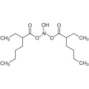 Bis(2-ethylhexanoato)hydroxyaluminum >96.0%(T) - CAS 30745-55-2