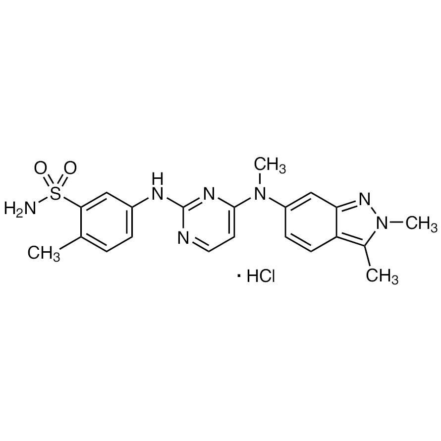 Pazopanib Hydrochloride >95.0%(T)(HPLC) - CAS 635702-64-6