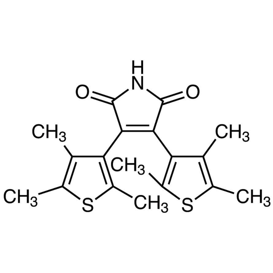 2,3-Bis(2,4,5-trimethyl-3-thienyl)maleimide >97.0%(T)(HPLC) - CAS 220191-36-6