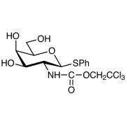 Phenyl 2-Deoxy-1-thio-2-(2,2,2-trichloroethoxyformamido)-β-D-galactopyranoside  - CAS 868230-98-2