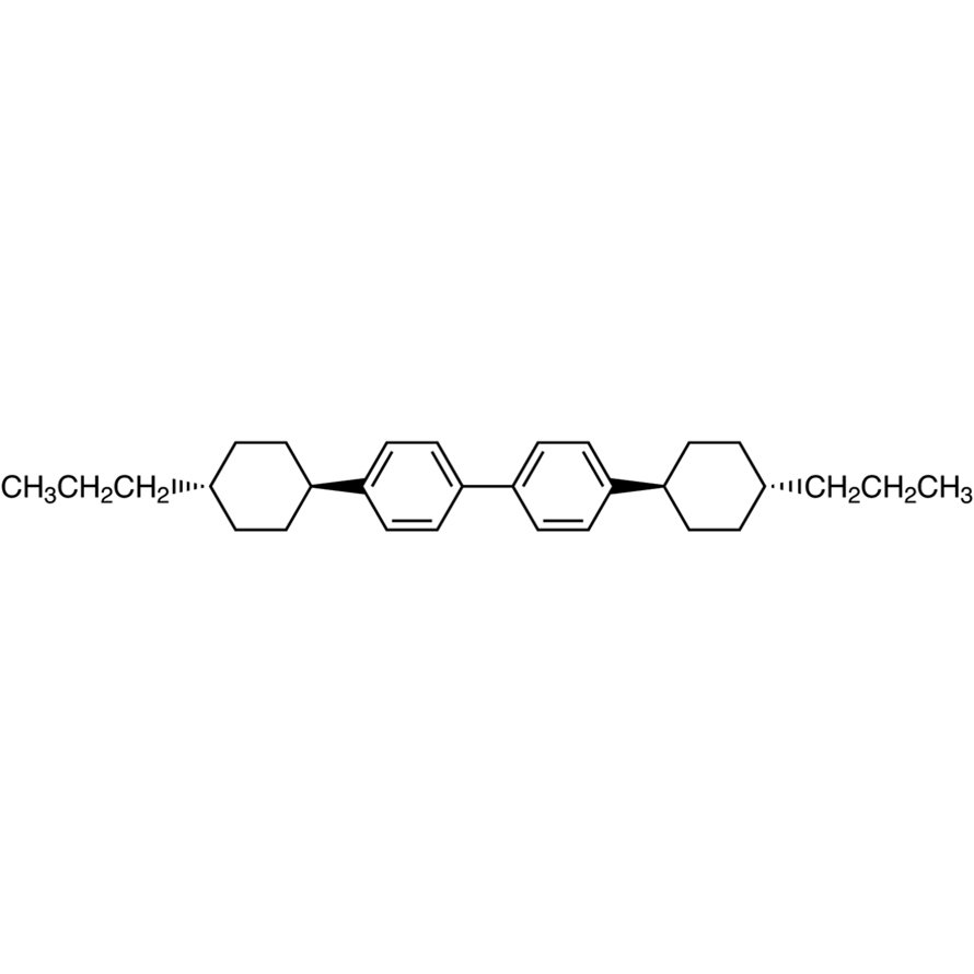 4,4'-Bis(trans-4-propylcyclohexyl)biphenyl >98.0%(GC) - CAS 85600-56-2