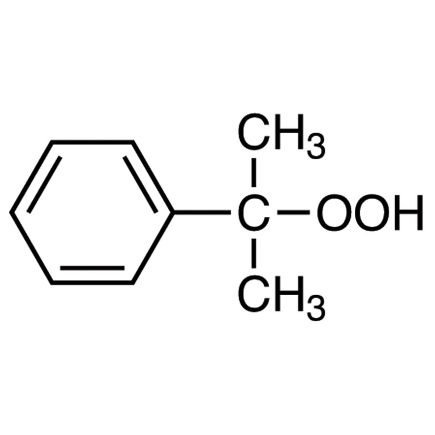 Cumene Hydroperoxide (contains ca. 20% Aromatic Hydrocarbon)  - CAS 80-15-9
