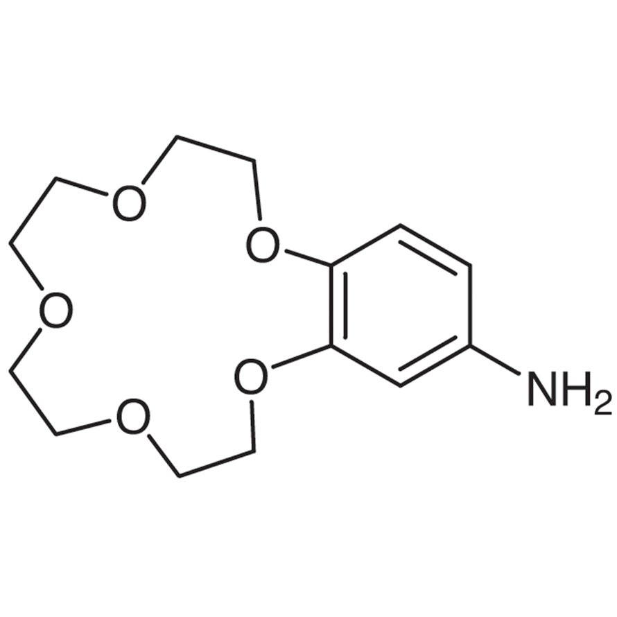 4'-Aminobenzo-15-crown 5-Ether >97.0%(GC)(T) - CAS 60835-71-4