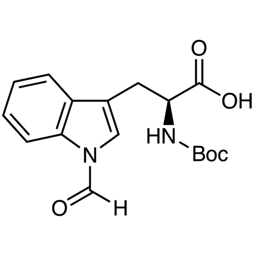 Nα-(tert-Butoxycarbonyl)-N1-formyl-L-tryptophan >98.0%(T) - CAS 47355-10-2