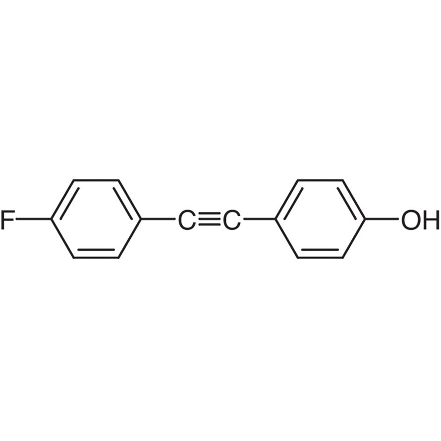 4-(4-Fluorophenylethynyl)phenol >98.0%(GC) - CAS 197770-48-2