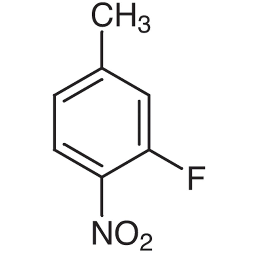 3-Fluoro-4-nitrotoluene >98.0%(GC) - CAS 446-34-4