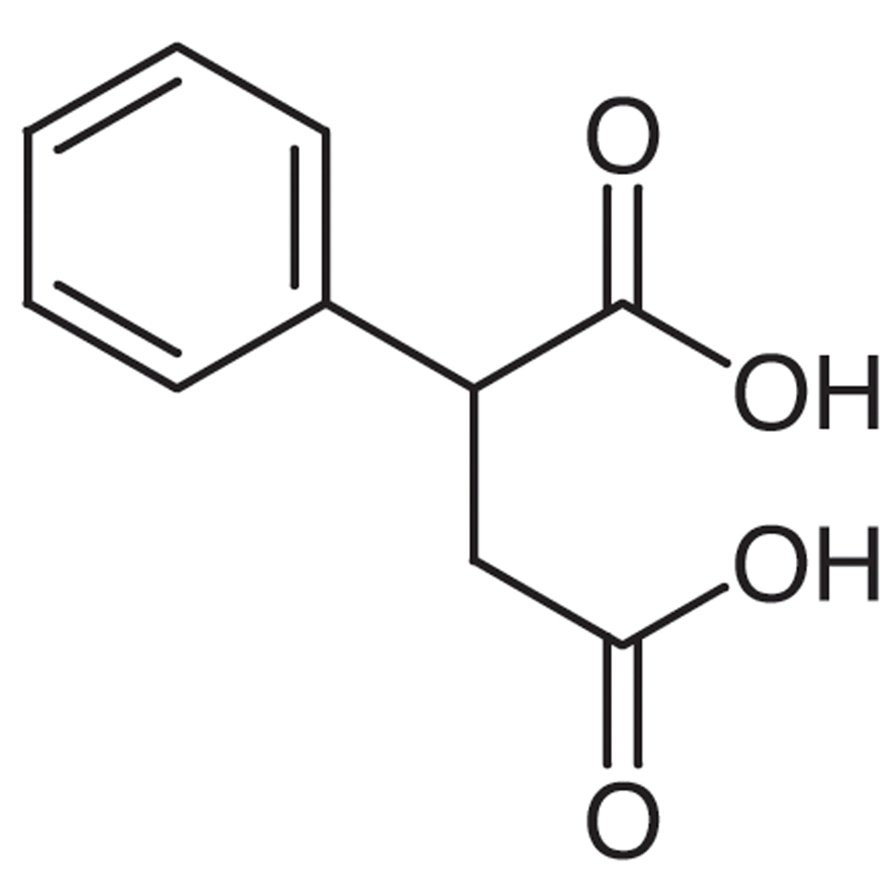 Phenylsuccinic Acid >98.0%(T)(HPLC) - CAS 635-51-8
