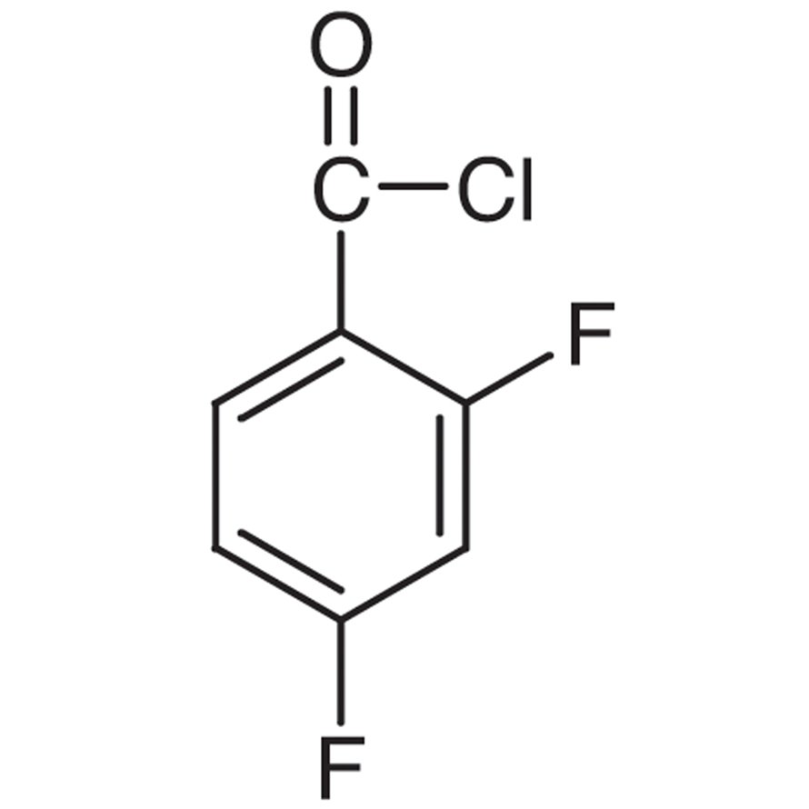 2,4-Difluorobenzoyl Chloride >98.0%(GC)(T) - CAS 72482-64-5