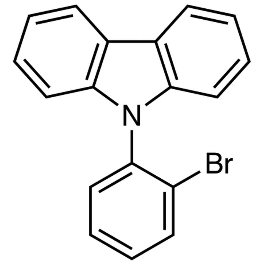 9-(2-Bromophenyl)-9H-carbazole >98.0%(GC) - CAS 902518-11-0